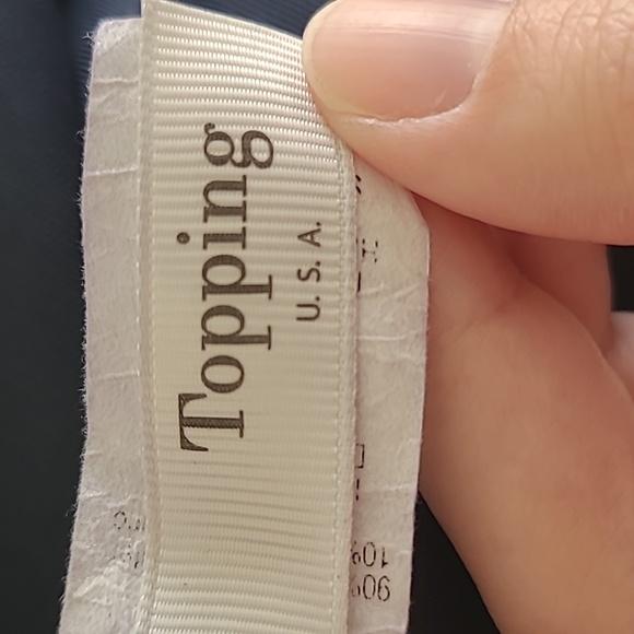 Navy Pencil Skirt - Picture 3 of 3